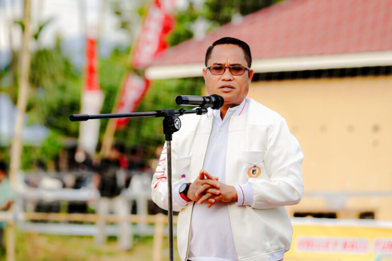 Ketua KONI Sigi Menghadiri Pembukaan Open Tournament Bola Volly Se-Kabupaten Sigi Tahun 2025