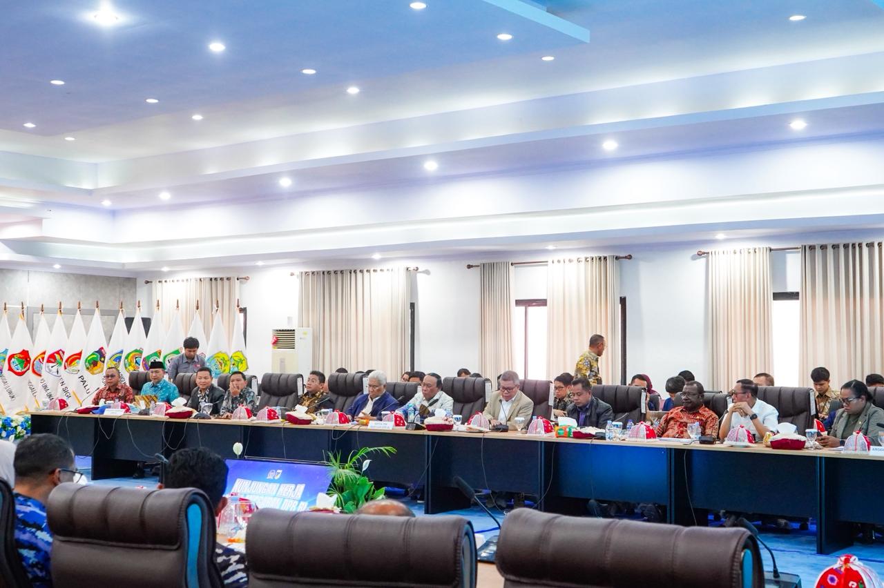 Kunjungan Kerja Badan Anggaran DPR RI di Sulawesi Tengah